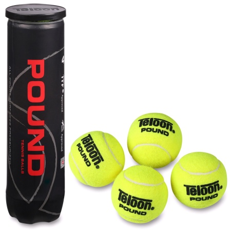 Купить Мяч для большого тенниса Teloon 828Т Р4  (4 шт) в Могоче 