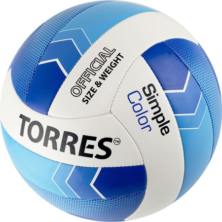 Купить Мяч волейбольный Torres Simple Color любительский р.5 в Могоче 